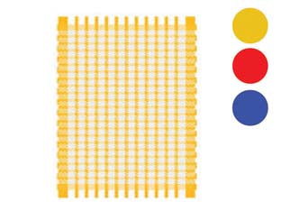 CANOVACCIO PIATTI CHESS IN COTONE PZ 3- - cm.50x70 - 12 pezzi XTRA