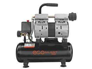 COMPRESSORE ECOSILENT SENZA OLIO LT.6 - 1 pezzi VINCO