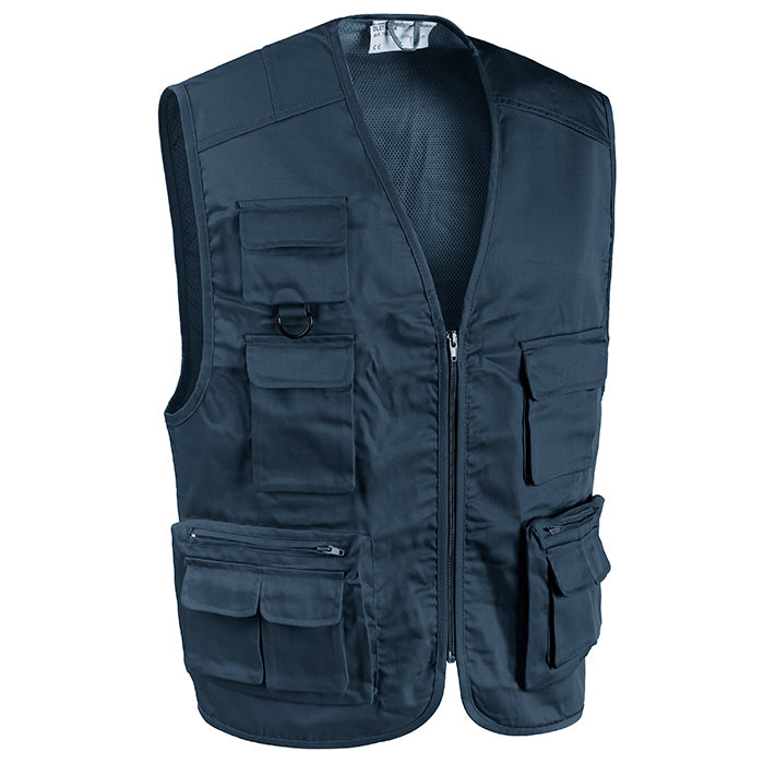 GILET DA LAVORO 'STAR' taglia XL - blu  - SOTTOZERO