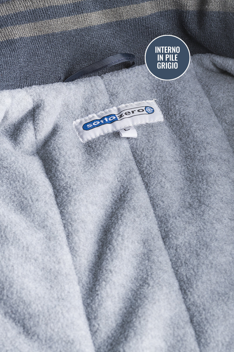 GILET IMBOTTITO 'MASTER SLOW' taglia XXL - blu navy  - SOTTOZERO