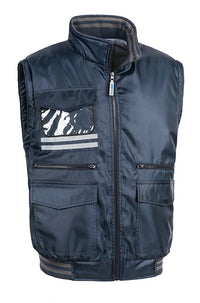 GILET IMBOTTITO 'MASTER SLOW' taglia XL - blu navy  - SOTTOZERO