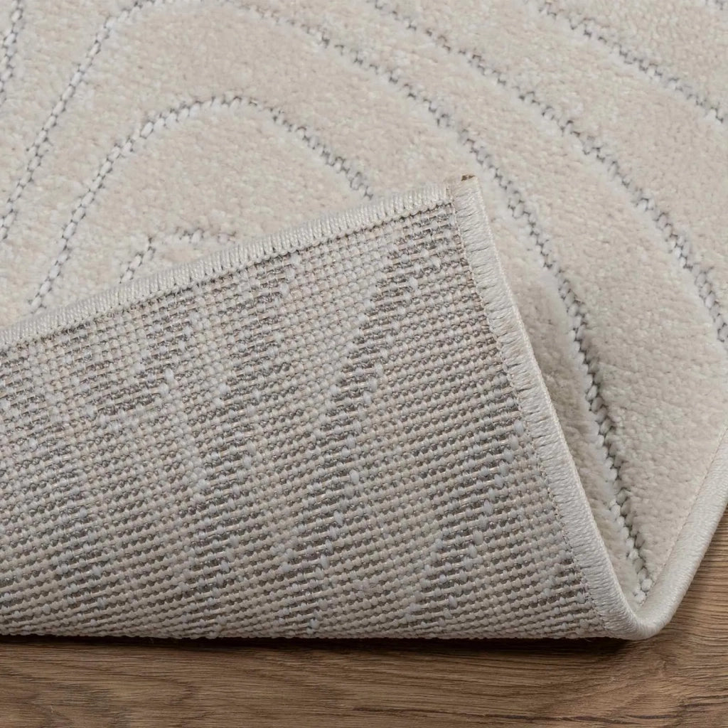 Tappeti per area Quadrato PALMERAS Crema 240 x 240 cm