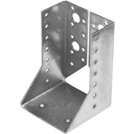 SUPPORTO PER TRAVI TIPO CHIUSO   60x100 mm
