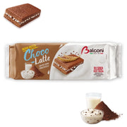 Balconi choco e latte in confezione da 10 brioches - 300 grammi totali