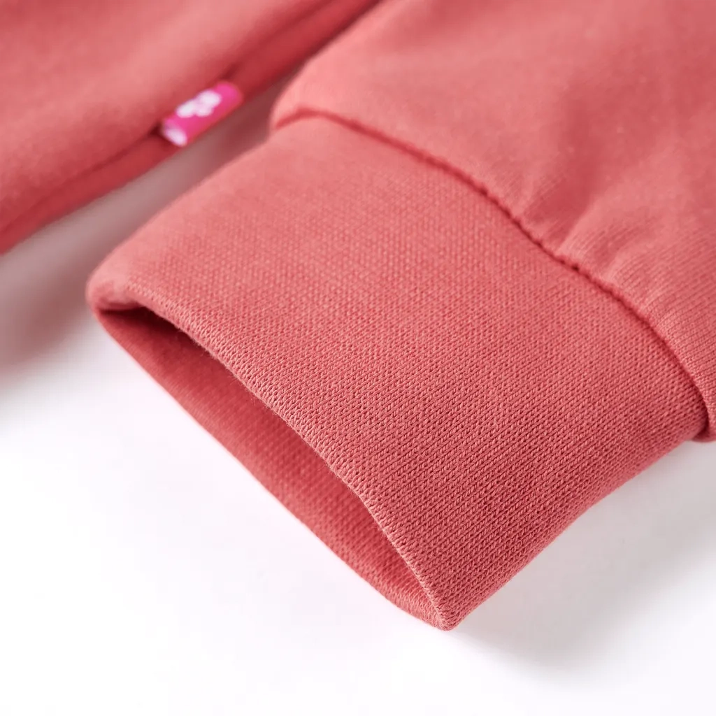 Felpa per Bambini Rosa Antico 128 13502