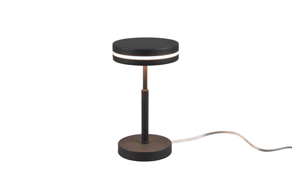 Lampada tavolo da Interno a led in Metallo Antracite