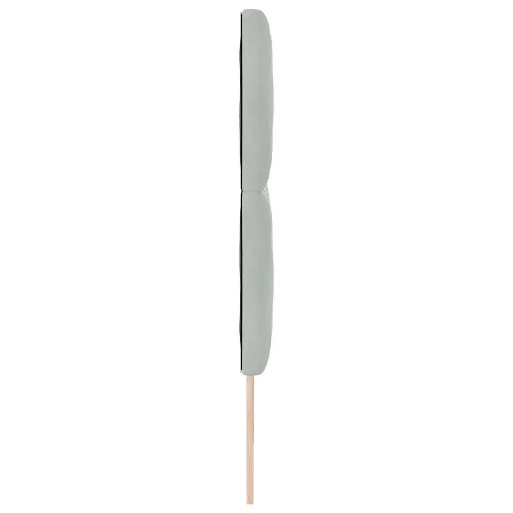 Testiera Grigio chiaro 180 cm Velluto 3337945