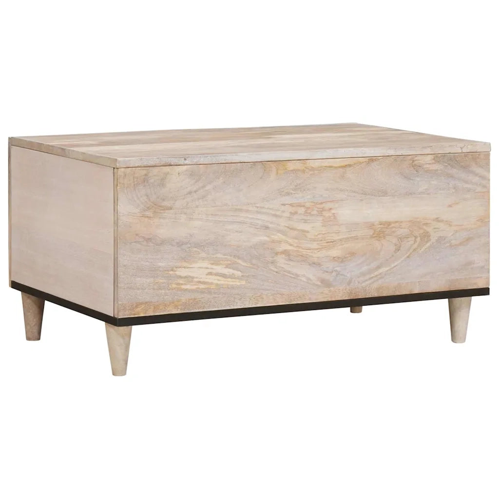 Tavolino da salotto | Tavolino da caff¨¨ | Tavolino da Soggiorno Bianco 80 x 54 x 40 cm Legno ingegnerizzato