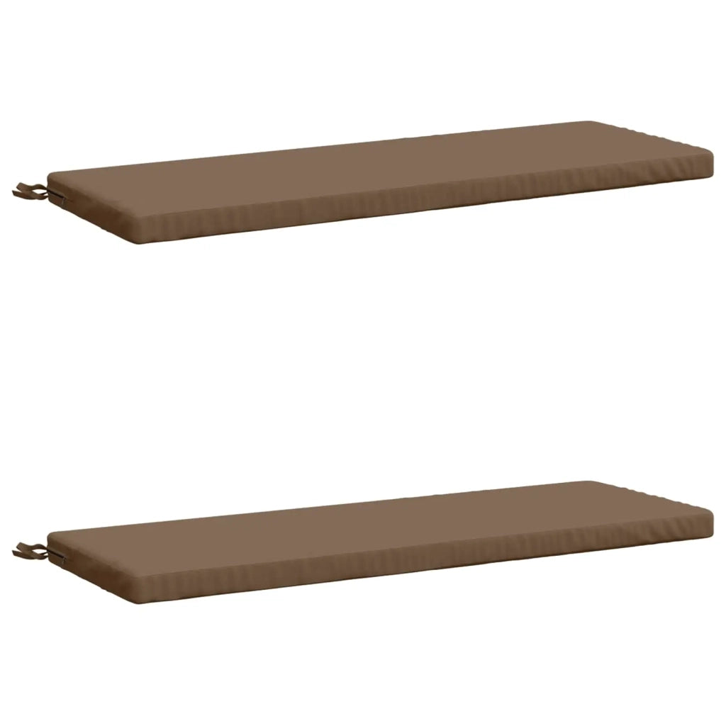 Cuscini per Panchina a 2 Pezzi SOEST 2 pz 100% Poliestere 948737