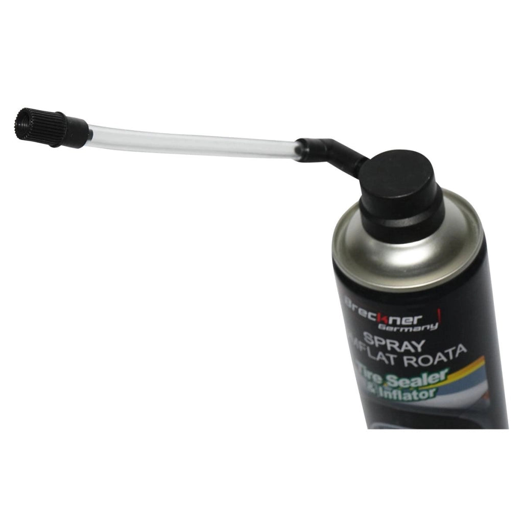 10 Gonfia e Ripara Le Gomme Forate di Auto e Moto, Spray gonfia gomme con Silicone per Riparazione forature