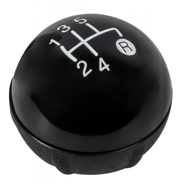 Pomello Cambio 5 VelocitÃ  Fiat 500 07> Nero