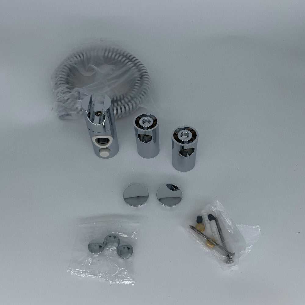 Saliscendi idealrain ideal standard 3 getti color cromo lucido