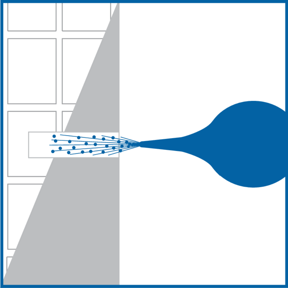 Tassello prolungato tacx con vite per fissaggi leggeri 100 pezzi *** misura Ø 10 x 100 mm, confezione 1