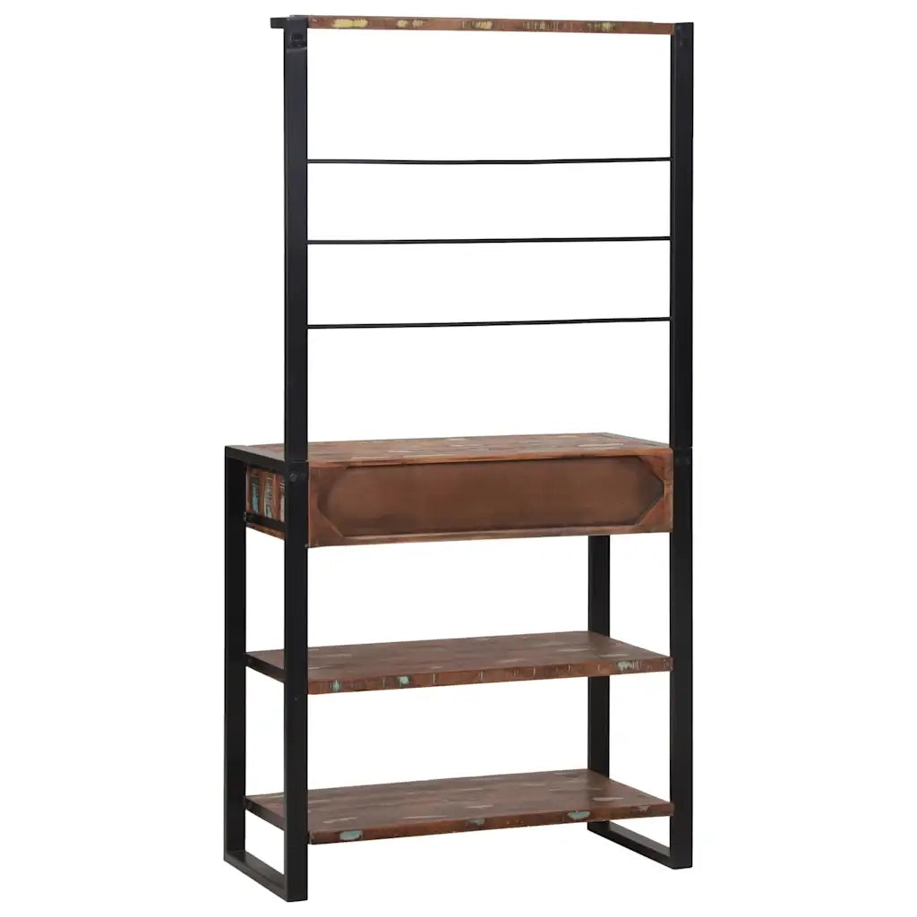 Scaffale da cucina Multicolore e nero 80 x 40 x 160 cm CFW5930652