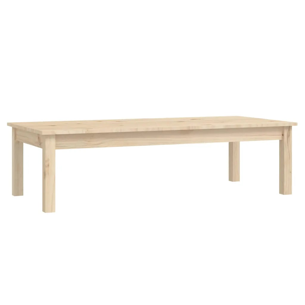 Tavolino da Salotto 110x50x30 cm Legno Massello di Pino 814234