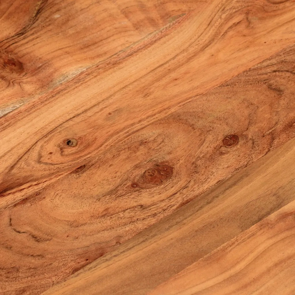 Piano per Tavolo | Superficie Tavolo | Piano Scrivania ?50x3,8 cm Rotondo in Legno Massello di Acacia