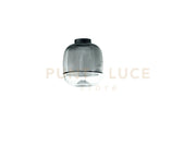 SOLO VETRO FUME' EKOS 2 D.15CM H.16,2CM BASE ACQUISTABILE SEPARATAMENTE