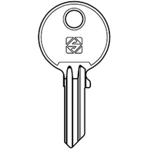 SILCA IE42 CHIAVE PROFILO OTTONE- 20,0 pz