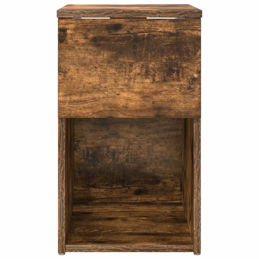 Armadietto per letto Rovere Fumo 29 x 31,5 x 49 cm CFW6161661