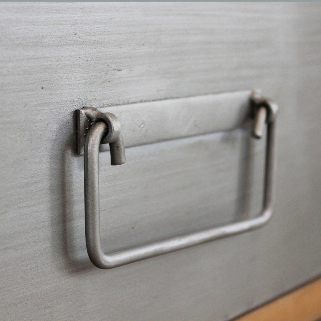 Madia per soggiorno Industrial in Legno Metallo cm 89x42 5x76 8 - MORTIMER