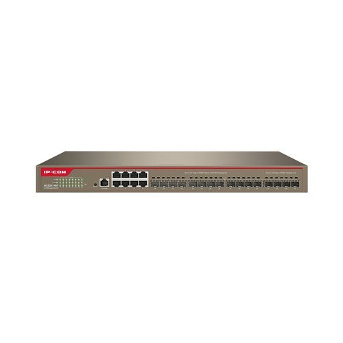 Switch ip-com g5324-16f 8p gigabit+16p sfp 1p console, l3 cloud managed