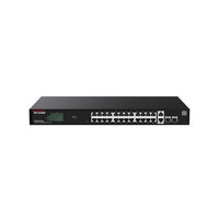 Switch ip-com g2228p-24-410w 26p gigabit ethernet + 2p sfp cloud managed poe budget tot. 410w
