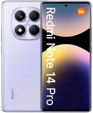 Xiaomi redmi note 14 pro 8+256gb 6.67 4g aurora purple eu - MZB0IVXEU