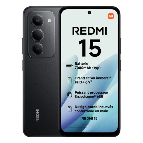 Smp.xia redmi 15 8/256 bk - RED15256B
