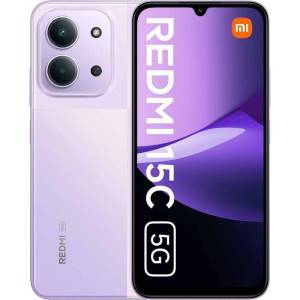 Smartphone xiaomi redmi 15c 5g 4+256gb duos purple italia - 6932554459604