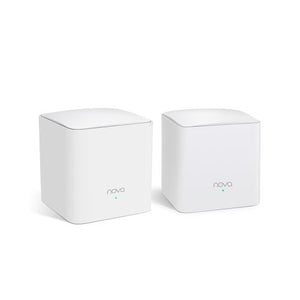 Router tenda nova nova mw5g(2-pack) wireless ac12000 2p gigabit 2 antenne interne copertura fino a 350m2