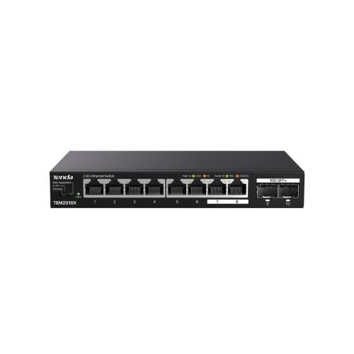 Switch tenda tem2010x  8p ge + 2 10g sfp