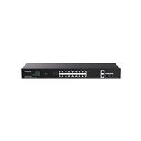 Switch tenda teg1120p-16-150w 18p ge+2sfp con 16p poe 150w power consumption 30w max. poe of single port