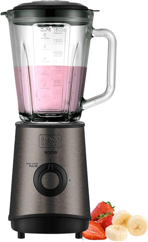 FRULLATORE C/CARAFFA VETRO 800W  1 PZ