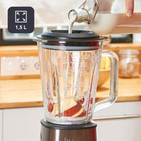 FRULLATORE C/CARAFFA VETRO 800W  1 PZ