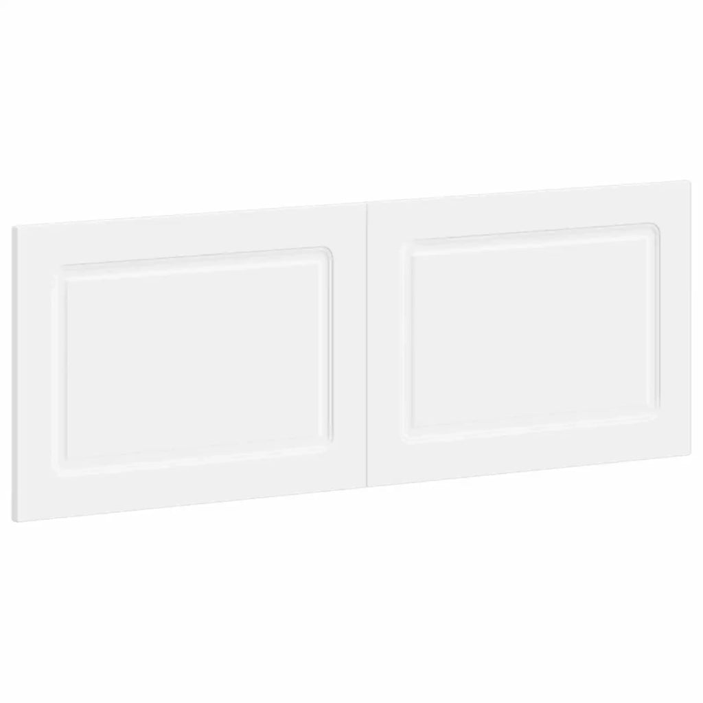 Testiera da Muro UTRECHT Bianco Legno ingegnerizzato 897835