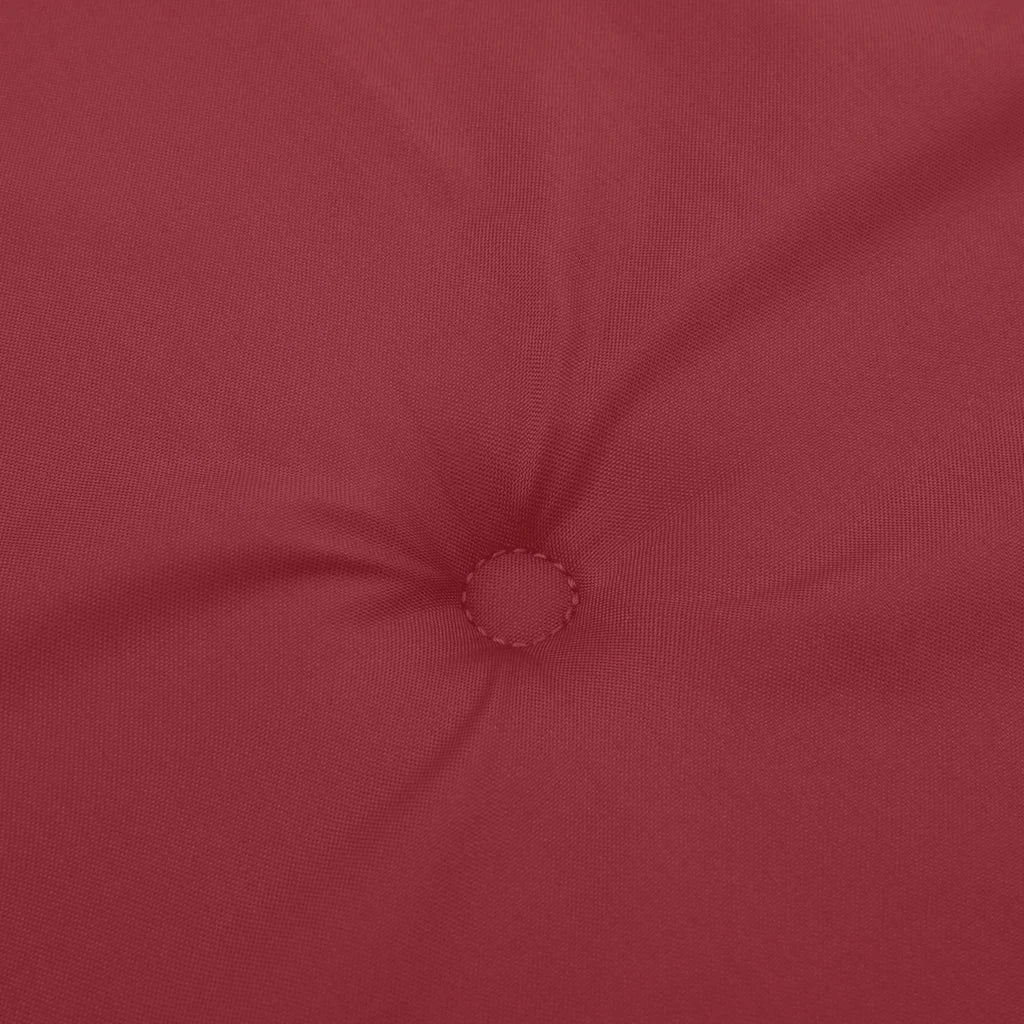 Cuscino per Panca Rosso Vino 180x50x3 cm in Tessuto Oxford 314092
