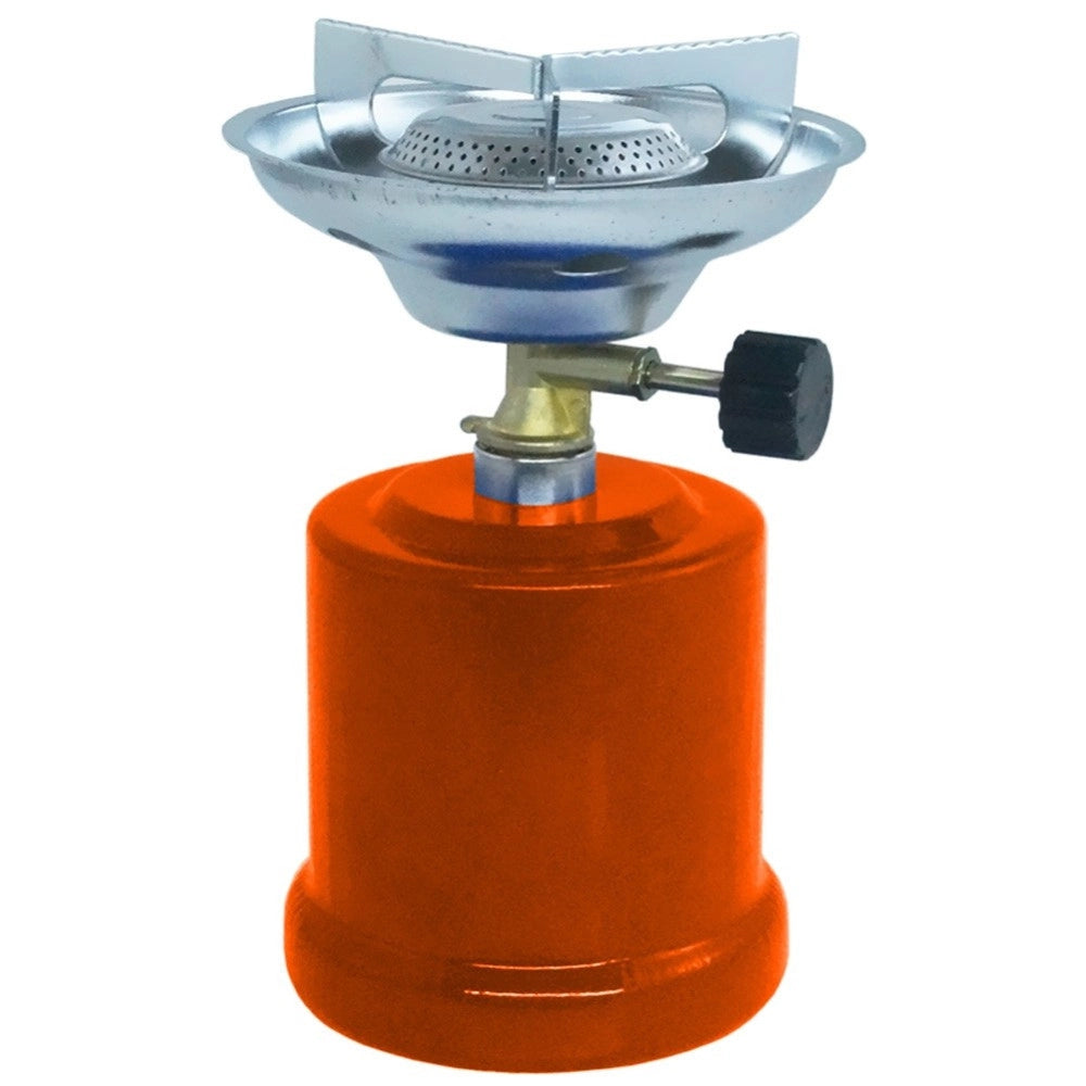 Trade Shop - Fornello Gas Portatile Fornellino Per Campeggio Camping Da Viaggio Di Emergenza -