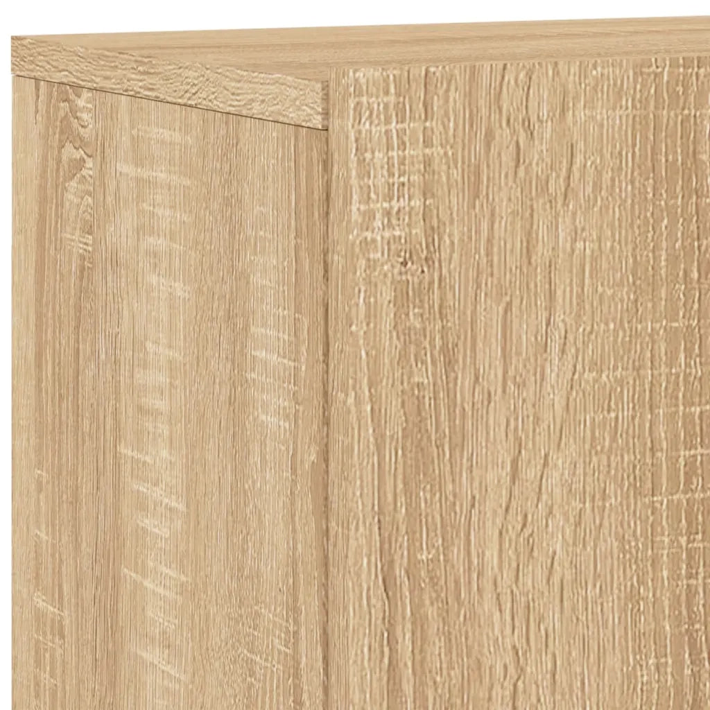 Mobili TV a Muro 5pz Rovere Sonoma in Legno Multistrato 3216466