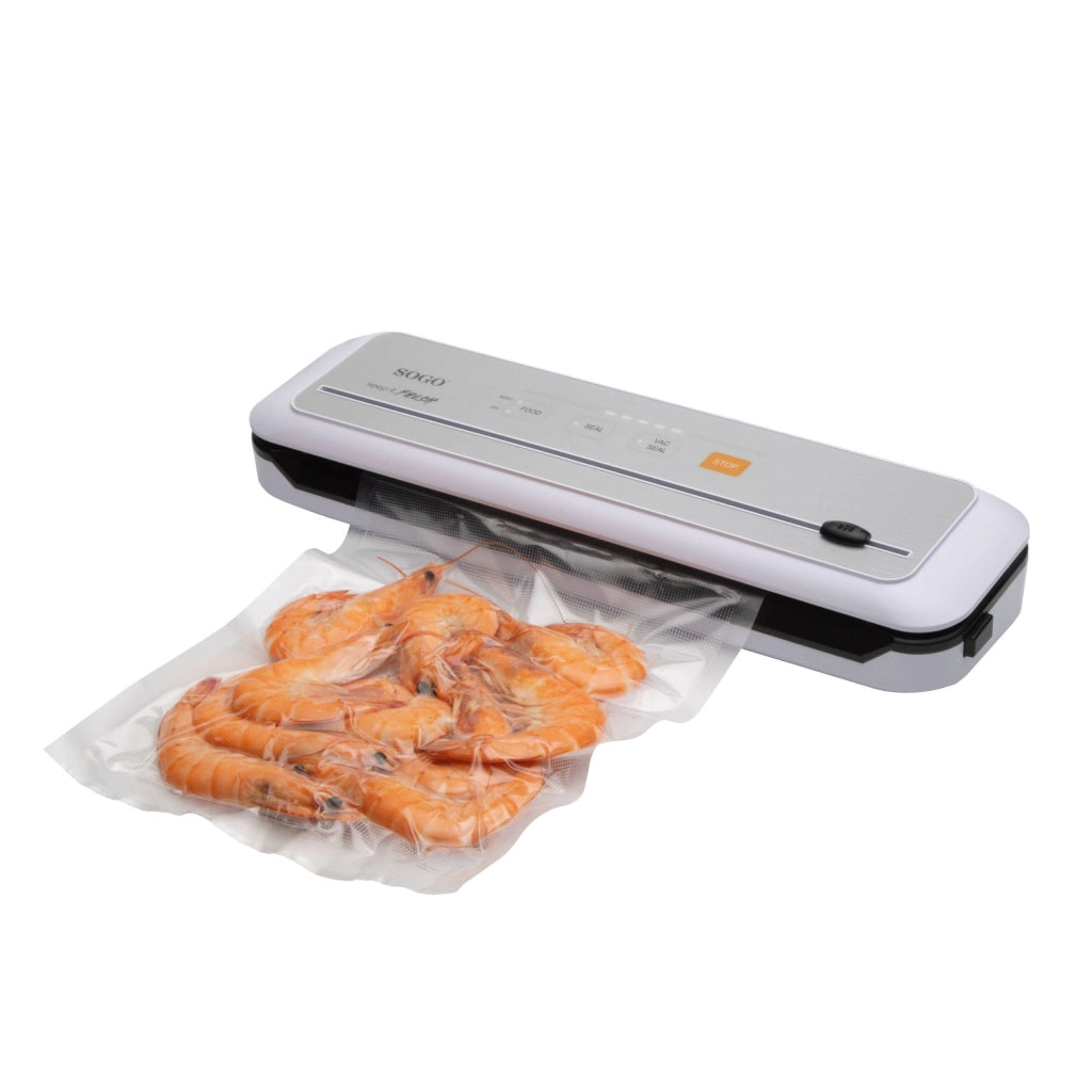 Macchina sottovuoto alimenti con taglierina integrata, sigillatura automatica 110W pressione 60 kPa per sacchetti e rotoli - Sogo