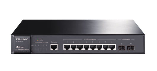 Tp-link jetstream tl-sg3210 switch di rete gestito l2/l3 gigabit ethernet (10/100/1000) 1u nero