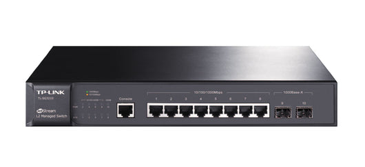Tp-link jetstream tl-sg3210 switch di rete gestito l2/l3 gigabit ethernet (10/100/1000) 1u nero