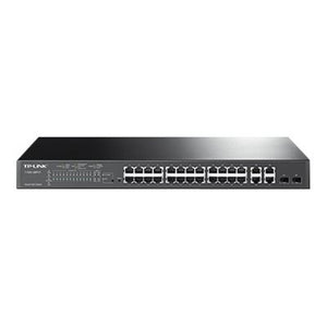 Tp-link omada sl2428p switch di rete gestito l2 fast ethernet (10/100) supporto power over ethernet (poe) 1u nero - 133212