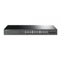 Tp-link omada tl-sg2428p gestito l2/l2+ gigabit ethernet (10/100/1000) supporto power over ethernet (poe) 1u nero