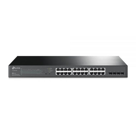 Tp-link omada tl-sg2428p gestito l2/l2+ gigabit ethernet (10/100/1000) supporto power over ethernet (poe) 1u nero