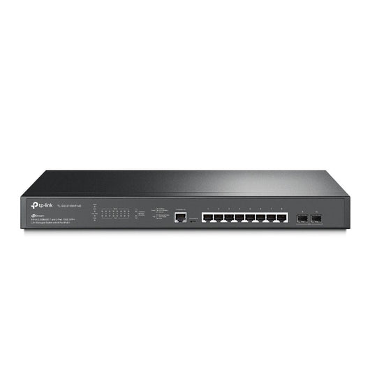 Tp-link omada sg3210xhp-m2 switch di rete gestito l2+ 2.5g ethernet (100/1000/2500) supporto power over ethernet (poe) 1u nero - TL-SG3210XHP-M2