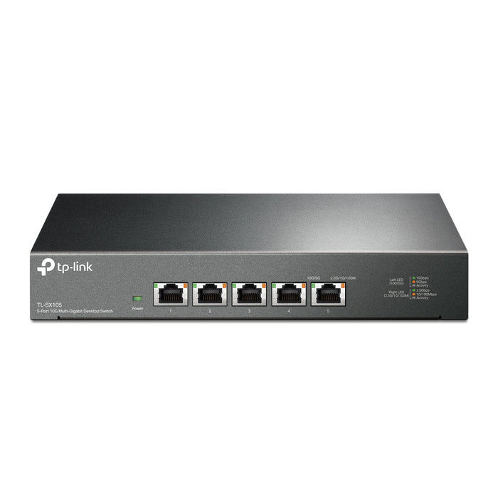 Tp-link tl-sx105 switch di rete non gestito 10g ethernet (100/1000/10000) nero - 136191