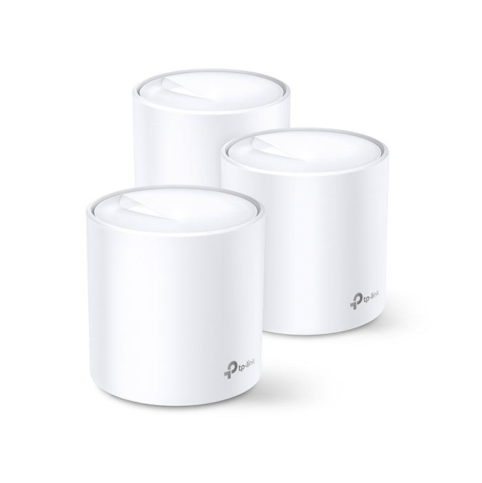 Tp-link deco x60 dual-band (2.4 ghz/5 ghz) wi-fi 6 (802.11ax) bianco 2 interno - DECO X60(3-PACK)
