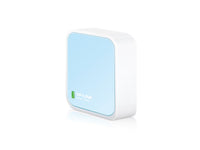 Tp-link tl-wr802n router wireless fast ethernet banda singola (2.4 ghz) blu, bianco
