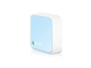 Tp-link tl-wr802n router wireless fast ethernet banda singola (2.4 ghz) blu, bianco