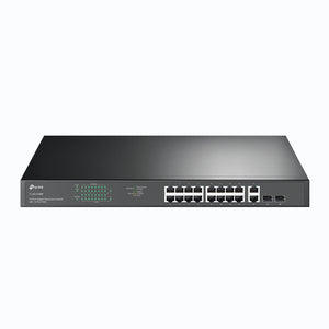 Tp-link tl-sg1218mp switch di rete non gestito gigabit ethernet (10/100/1000) supporto power over ethernet (poe) 1u nero